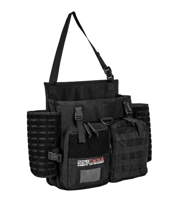 221B Tactical Harlej Bag - Car Seat Organizer, Patrol Vehicle, Contractor Truck, Mobile Office