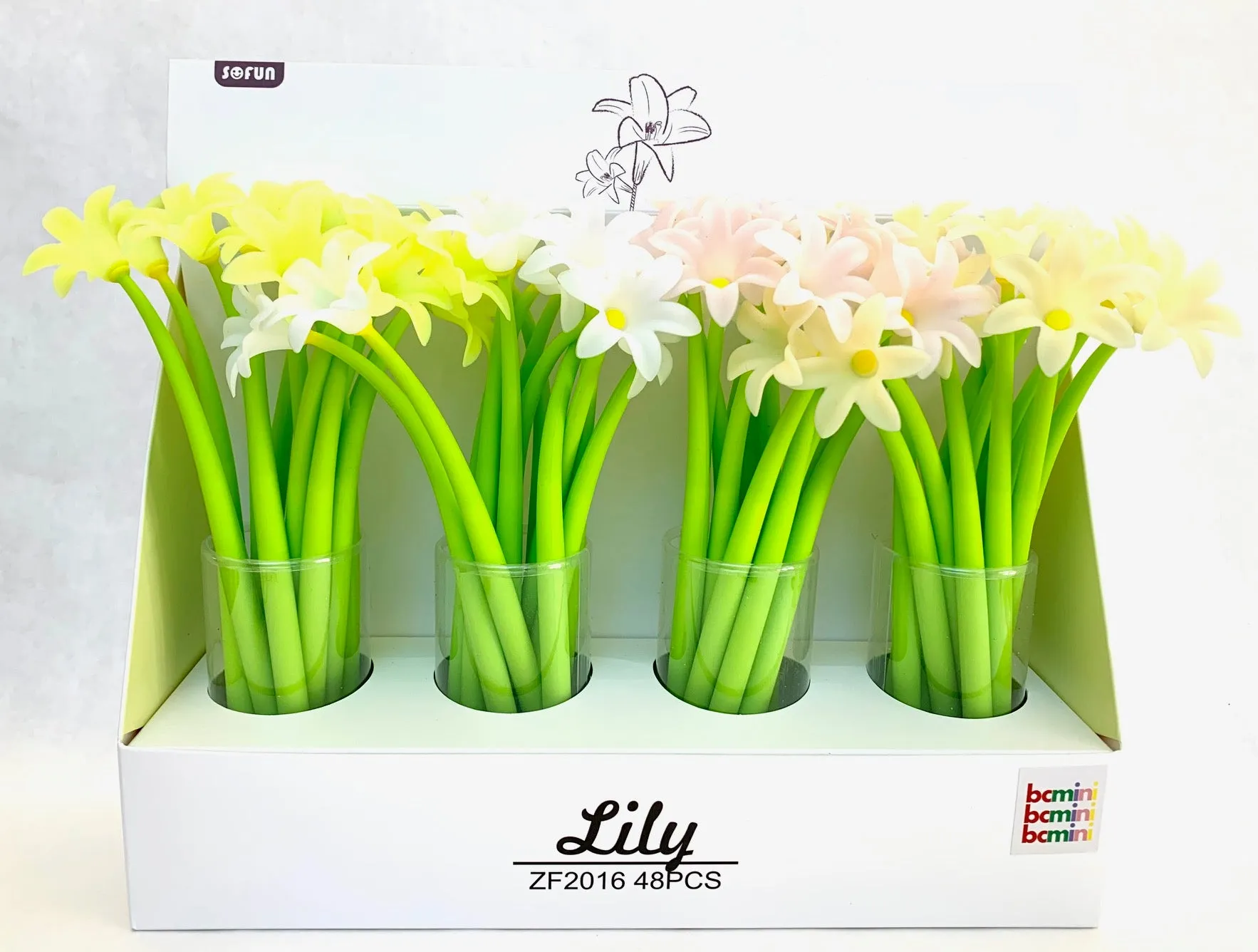 224142 LILY FLOWER GEL PEN-41