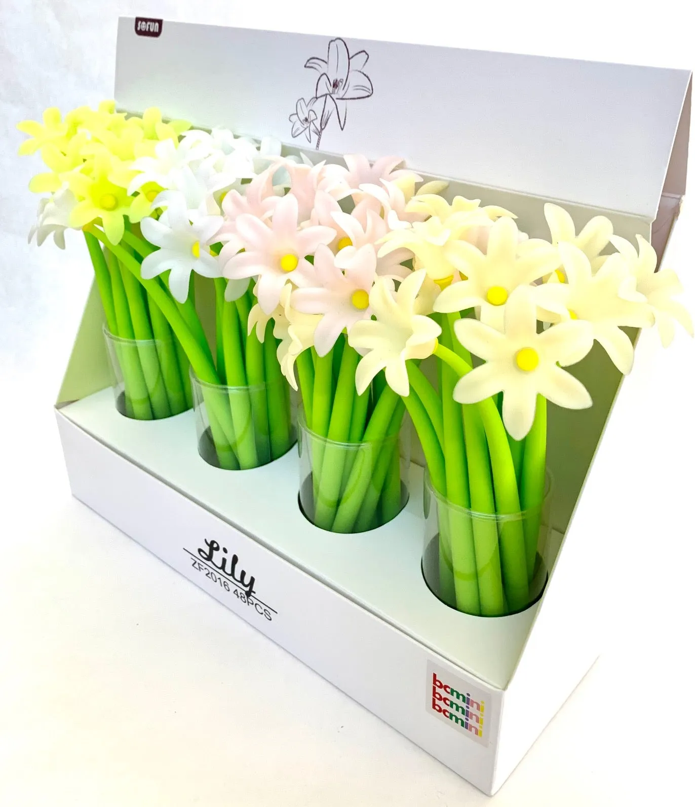 224142 LILY FLOWER GEL PEN-41