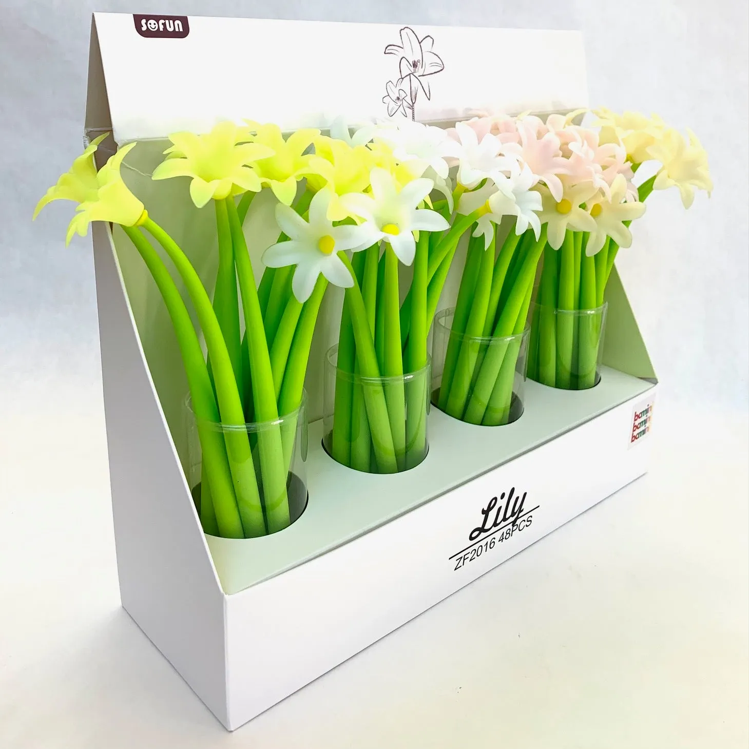 224142 LILY FLOWER GEL PEN-41