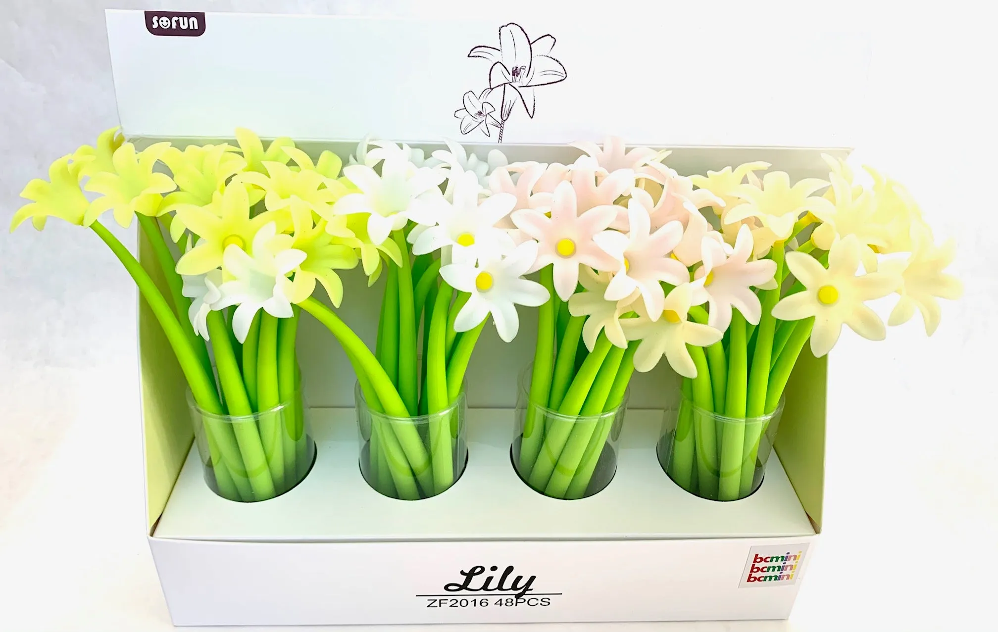 224142 LILY FLOWER GEL PEN-41