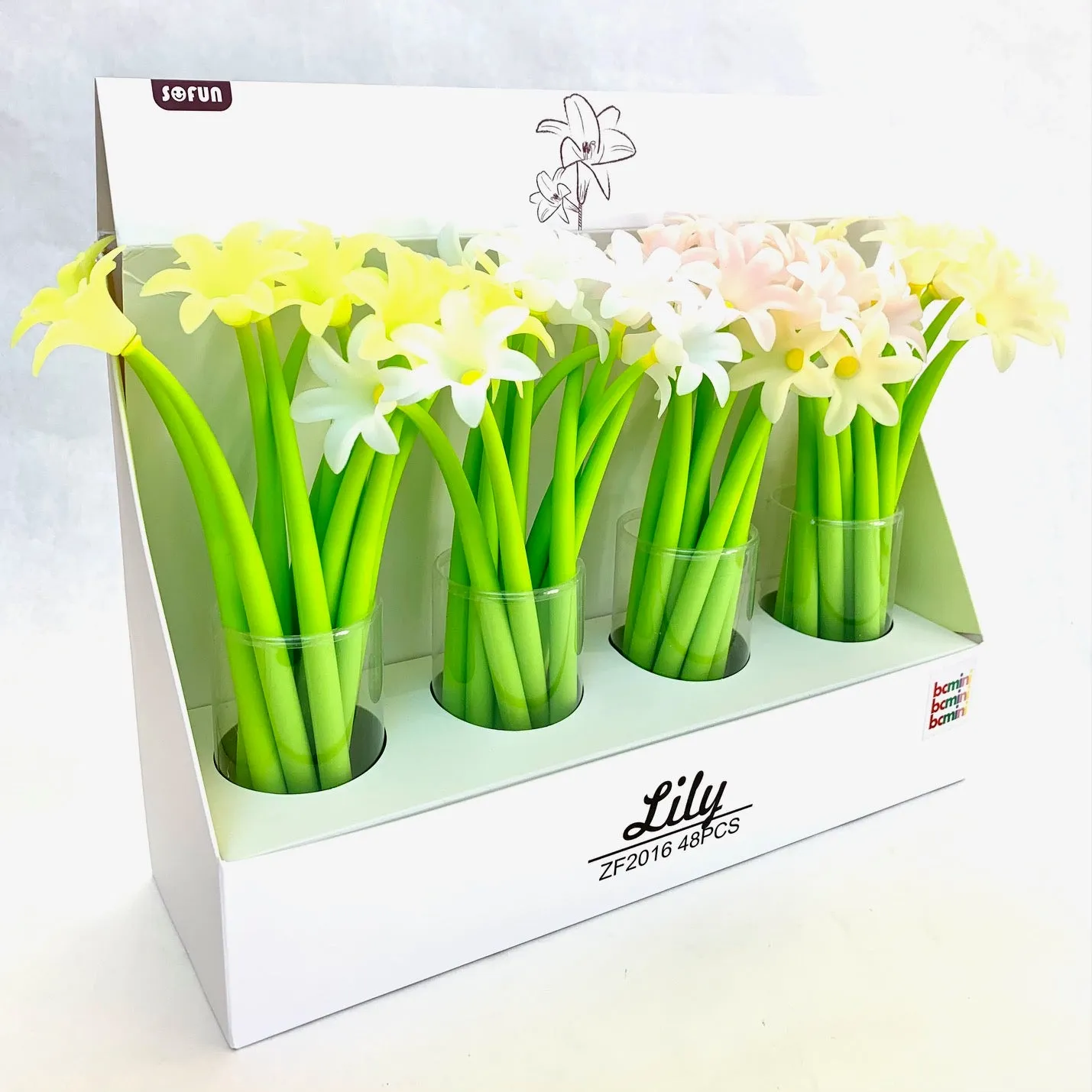 224142 LILY FLOWER GEL PEN-41