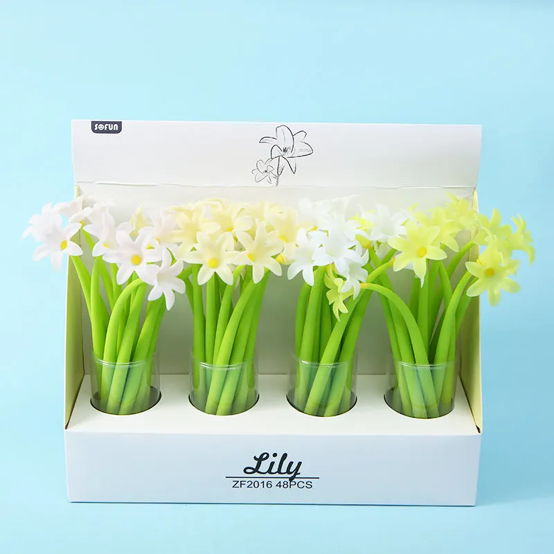 224142 LILY FLOWER GEL PEN-41