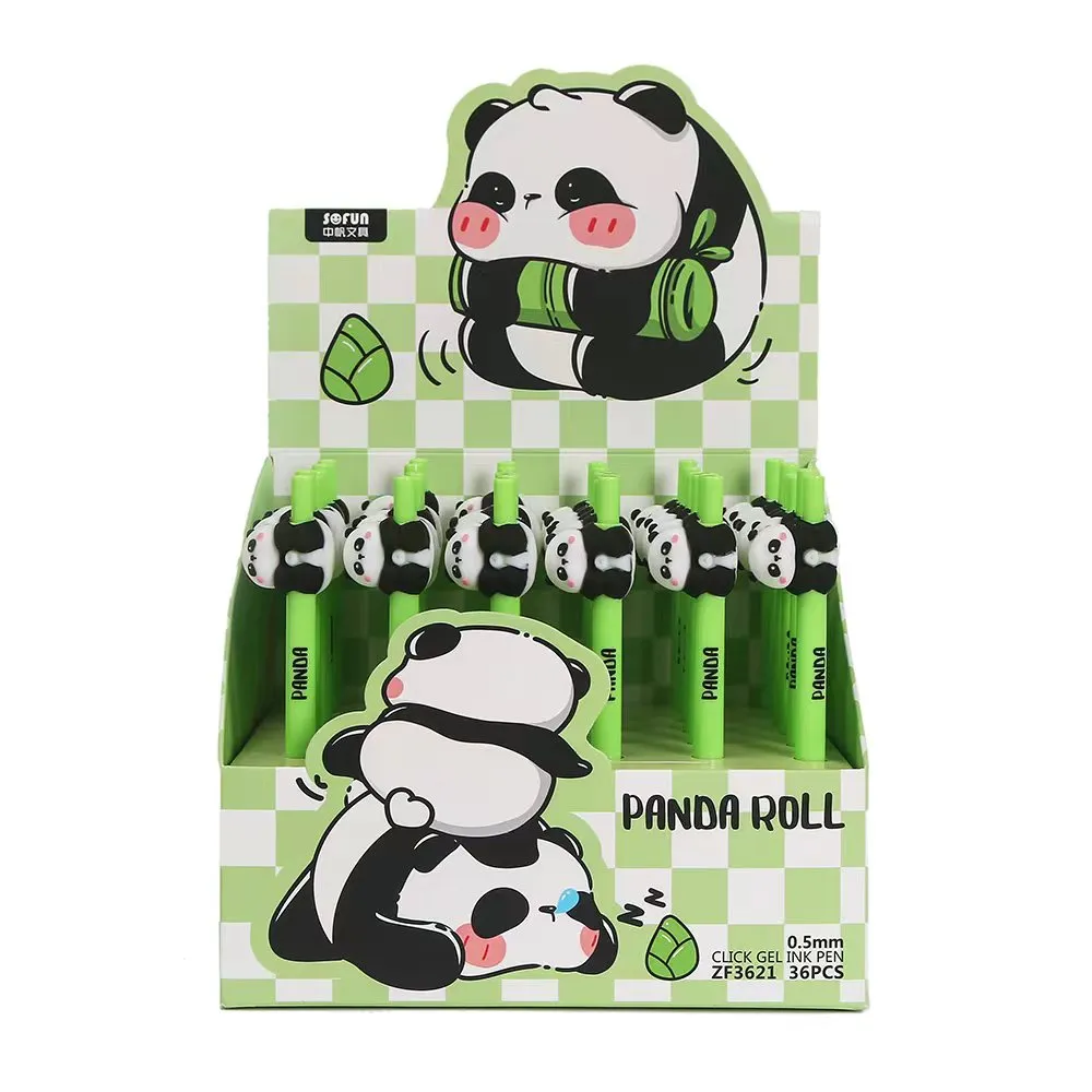 22592 PANDA ROLL GEL PEN-36