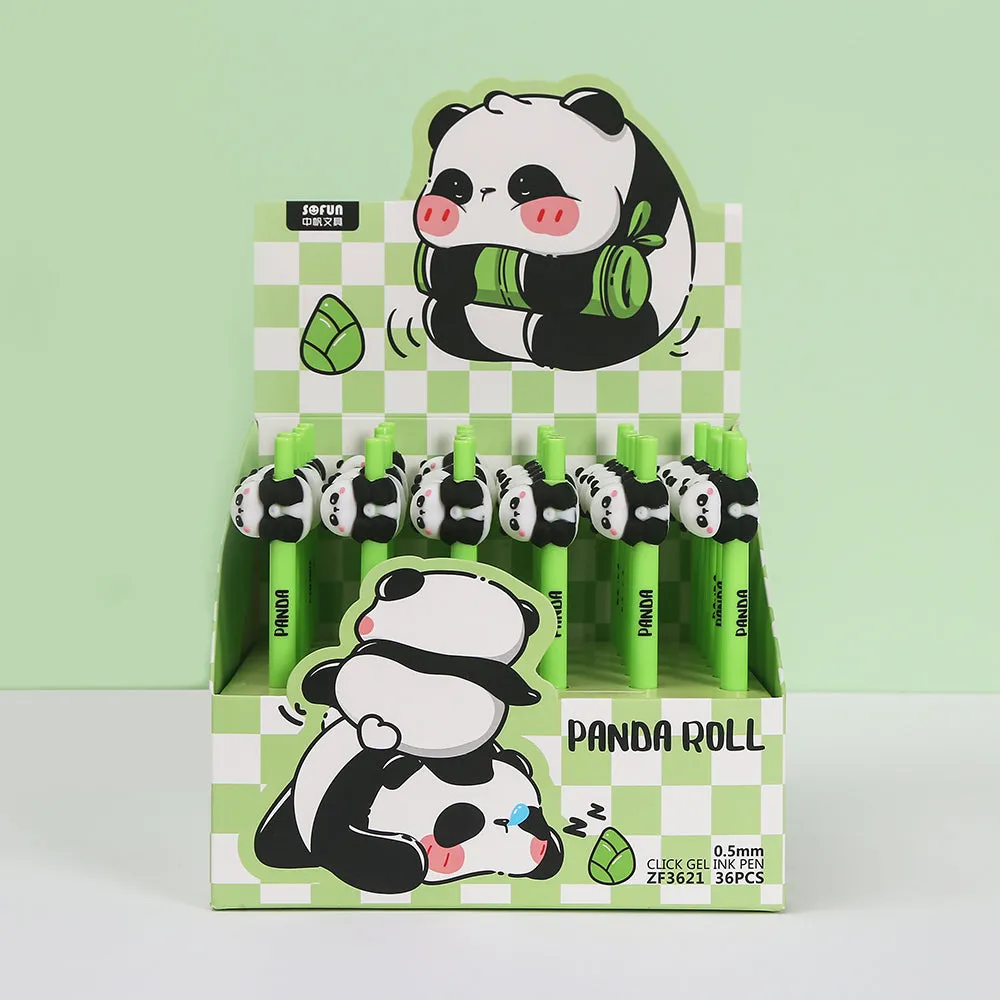 22592 PANDA ROLL GEL PEN-36