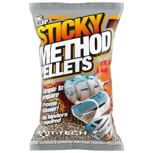 Bait-Tech Natural Sticky Method Pellets Micro 800g