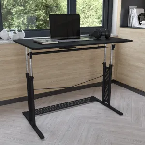 Black Sit-Stand Office Desk NAN-JN-21908-GG