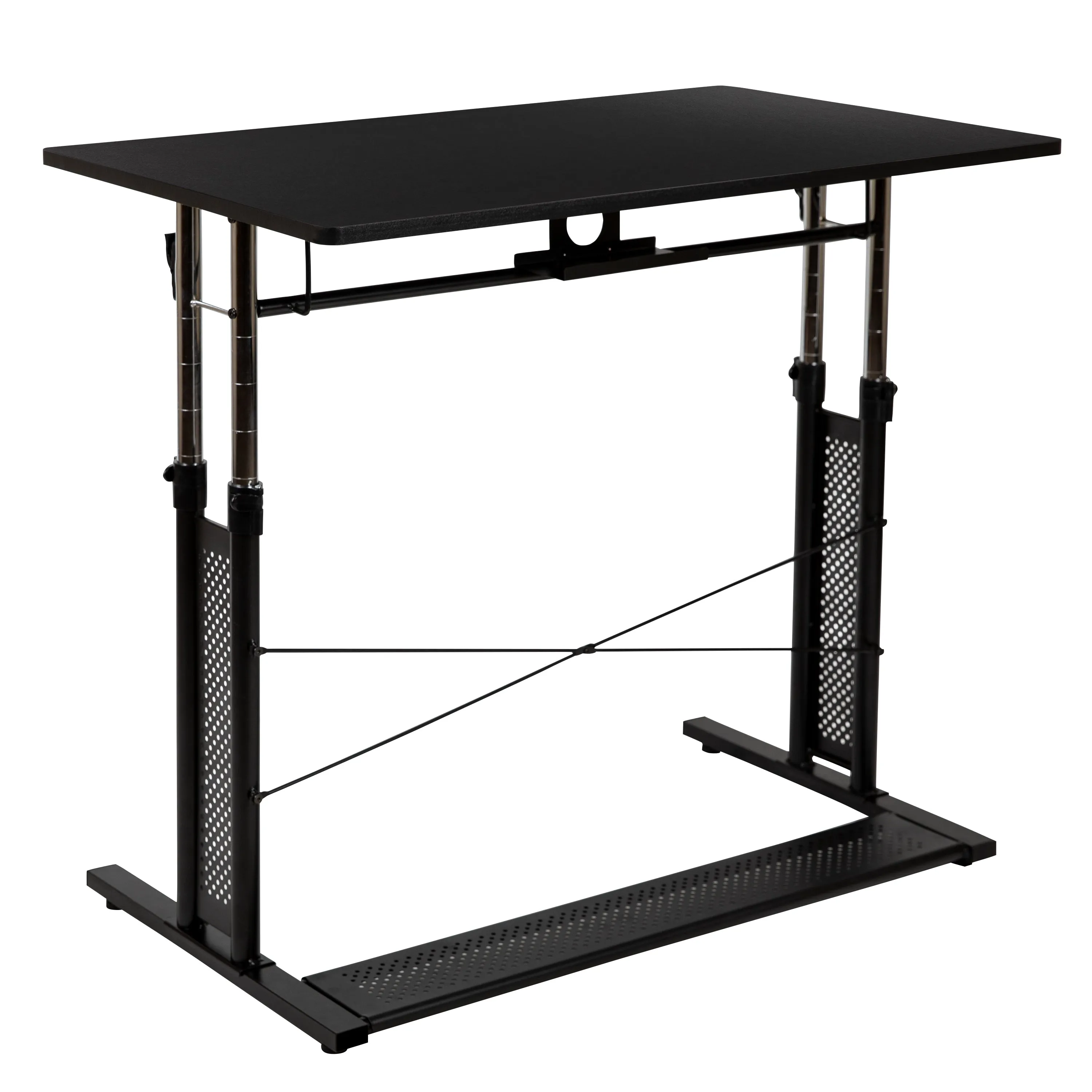 Black Sit-Stand Office Desk NAN-JN-21908-GG