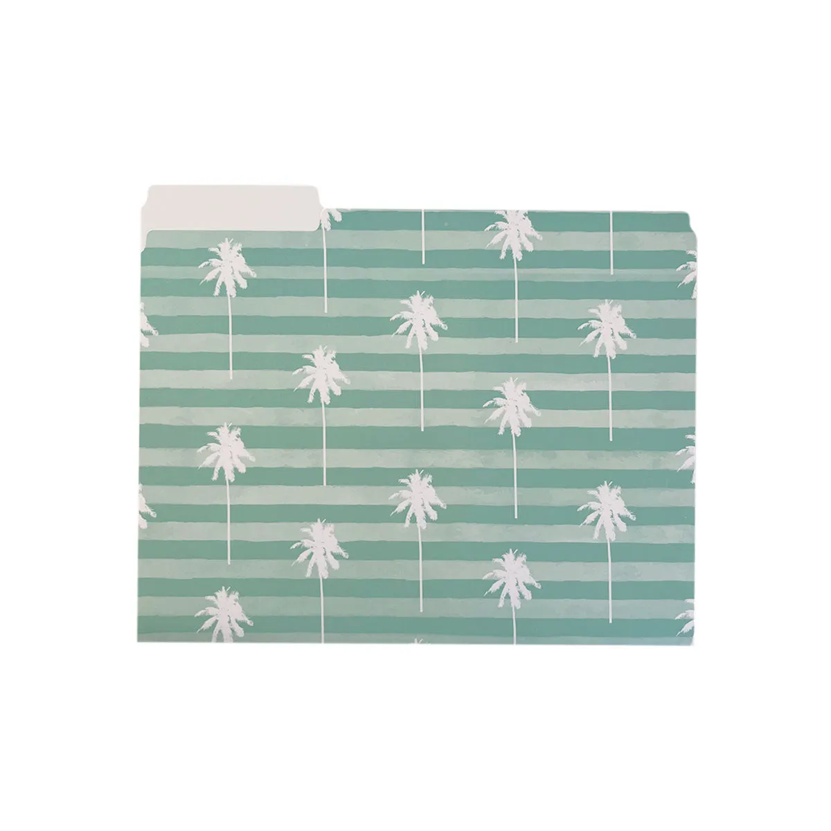 Blue Paradise File Folders, Set of 3