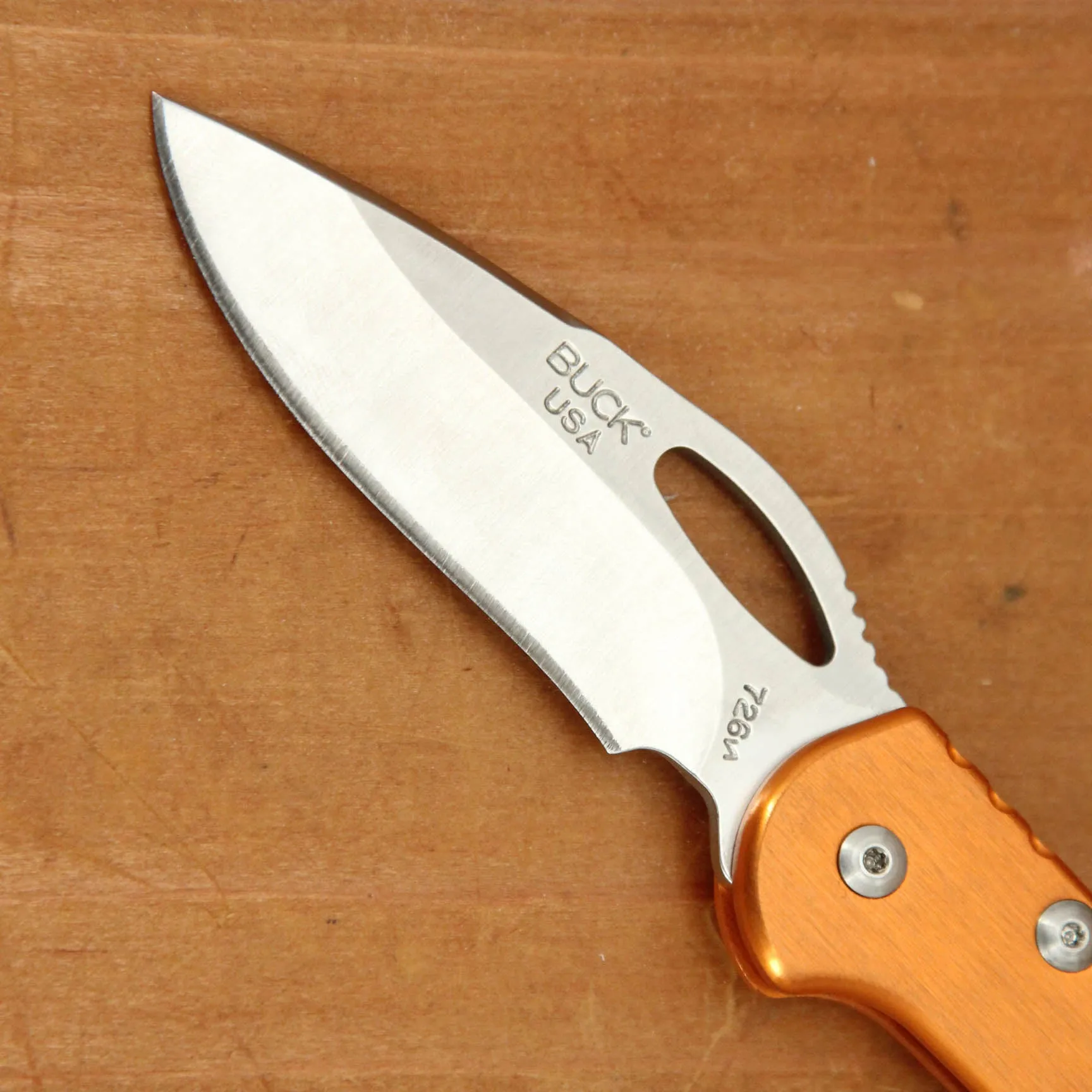 Buck 0726ORS Mini Spitfire - Orange