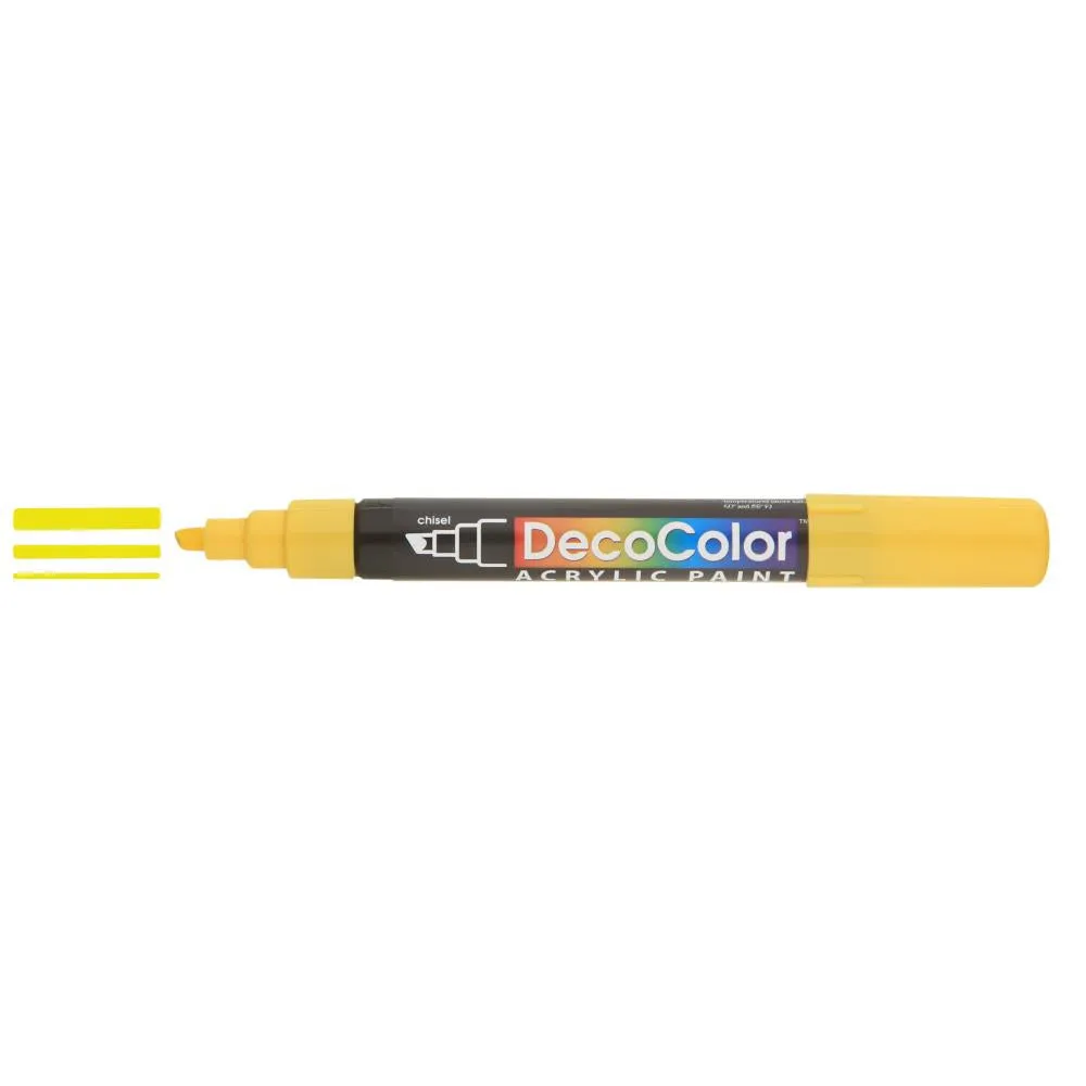 Decocolor Acrylic Paint Marker - Yellow