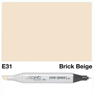 E 31 Brick Beige Copic Marker