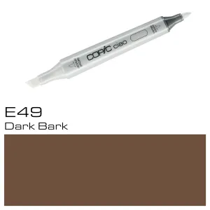 E 49 Dark Bark Copic Ciao Marker