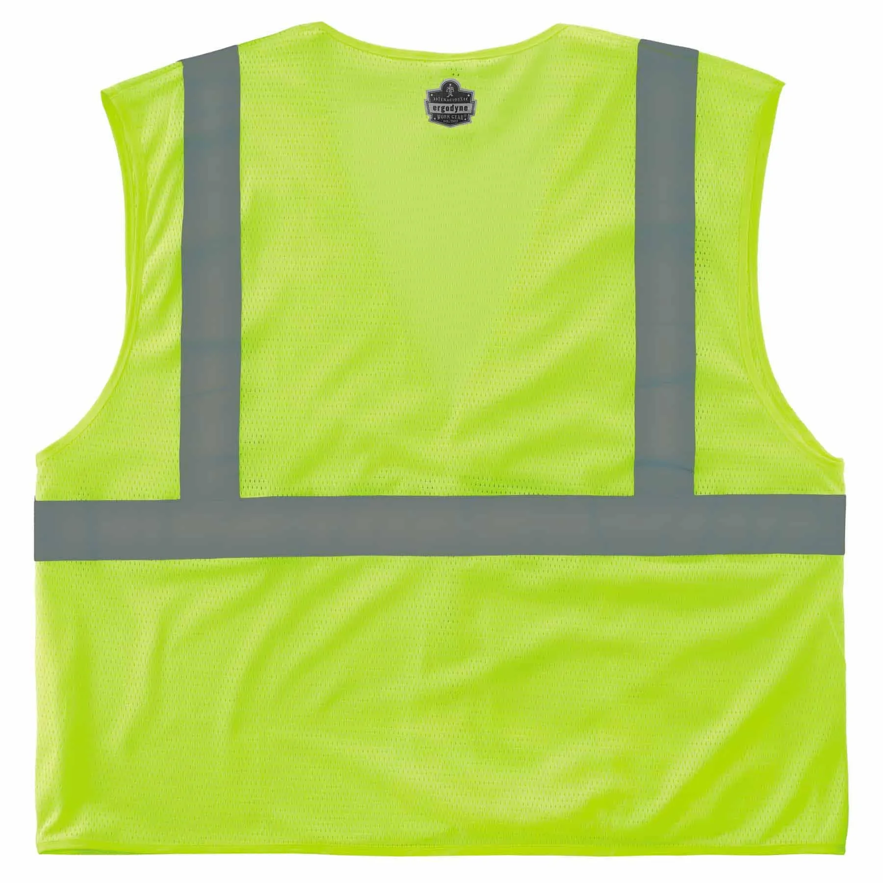 Ergodyne 21021 8210HL XS Lime Class 2 Economy Mesh Vest - H L