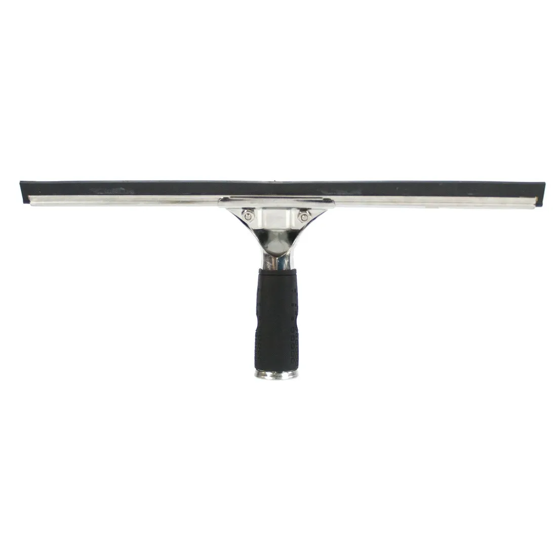 Ettore Complete Stainless Steel with Rubber Grip Squeegee