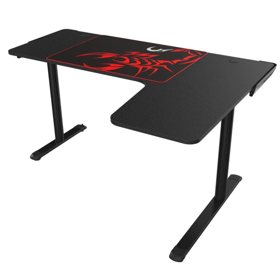 Eureka Gaming Athena L60 Computer Desk, ERK-L60R-B-V2