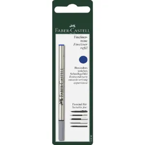 FABER-CASTELL Refill for fineliner blue in BC