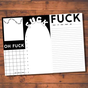 Fuck Notepad Set