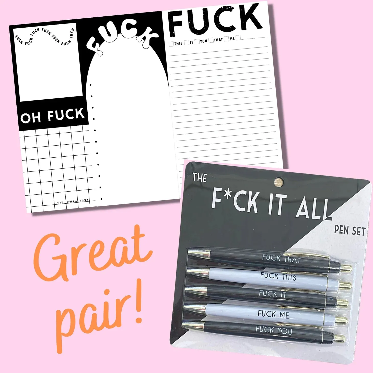 Fuck Notepad Set