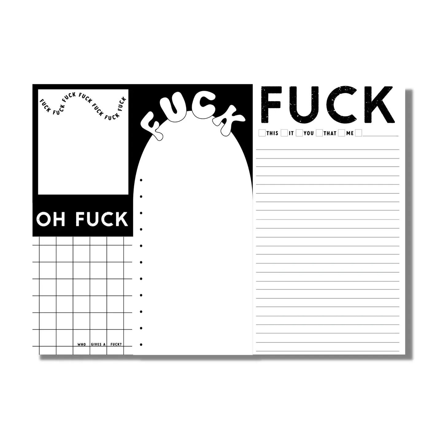 Fuck Notepad Set