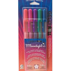 Gelly Roll Moonlight Pen Sets 5-Color Dusk Medium Set