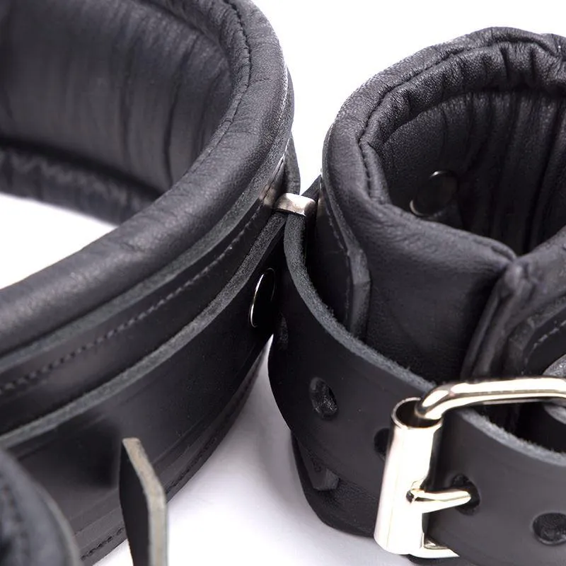 Heavy Leather Hogtie Set