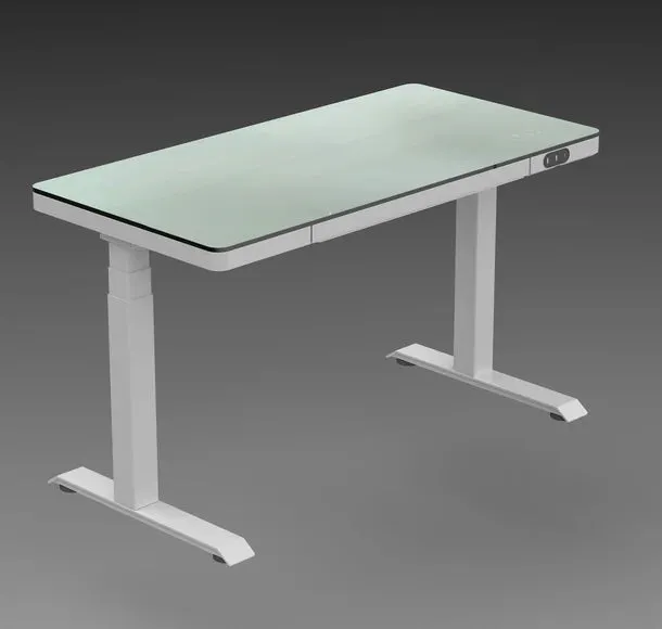 LifeSpan Glass Stading Desk