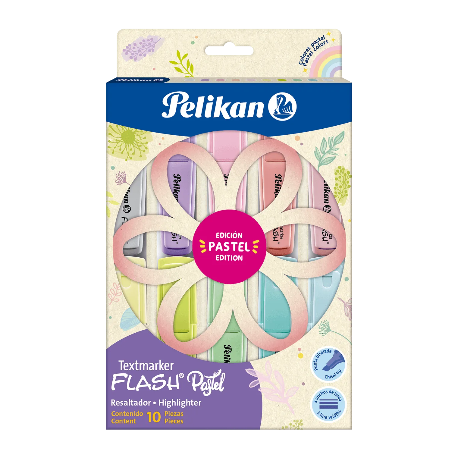 Pelikan 10 Textmarker Flash Highlighter