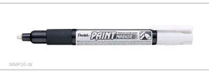 PENTAL WHITE PAINT MARKERS - EACH (BOX 12)