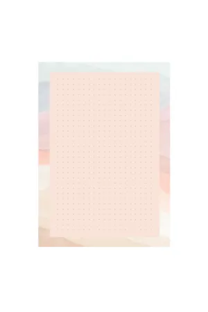 small tearaway notepad - sunset stripes