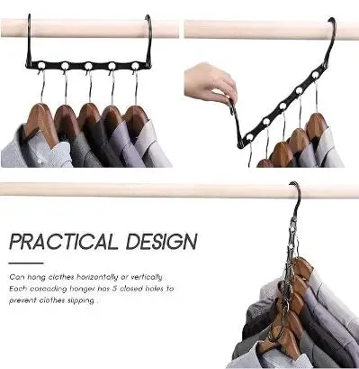 Space Saving Hangers 10 pcs