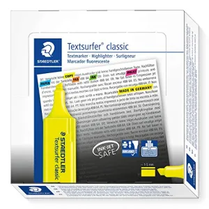 Staedtler Textsurfer Highlter Box of 10 yellow