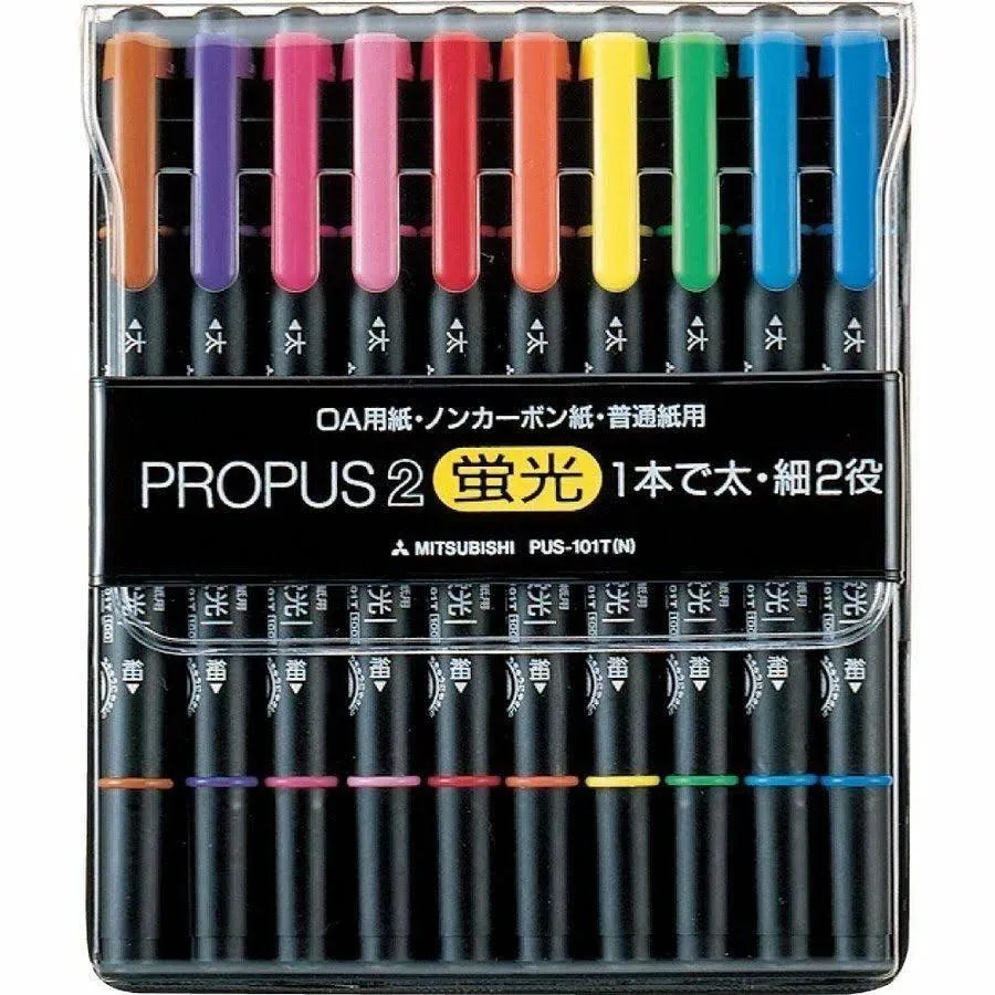 Uni Mitsubishi Propus 2 Double-Sided Highlighter