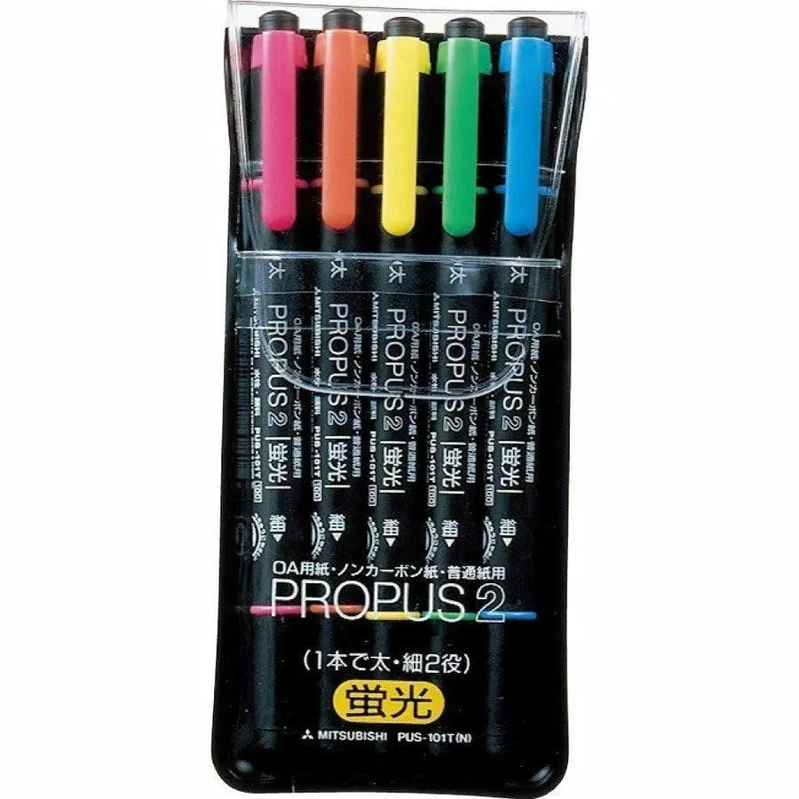 Uni Mitsubishi Propus 2 Double-Sided Highlighter