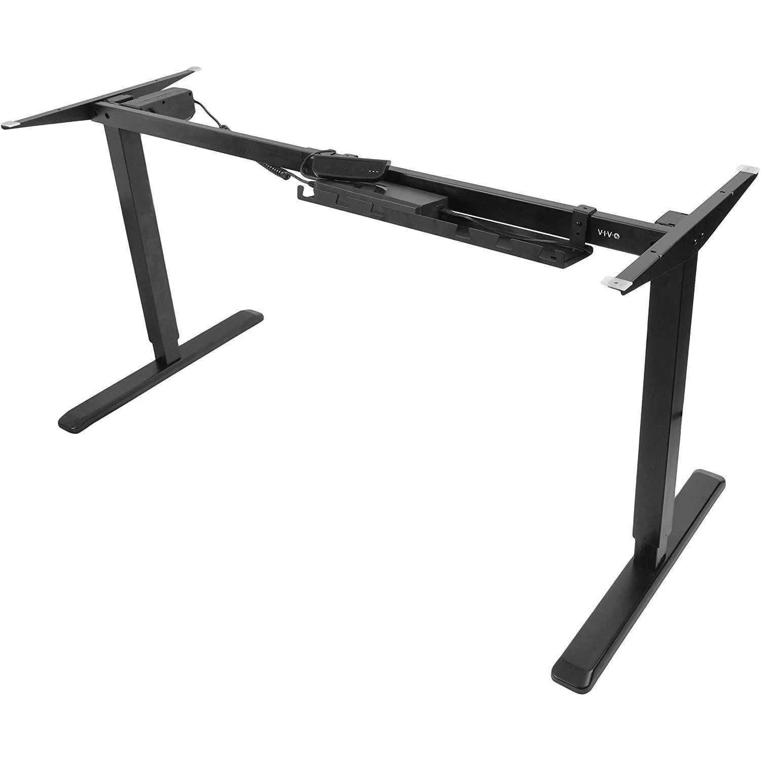 VIVO Electric Height-Adjustable StandUp Desk Frame Single Motor, DESK-V102EW/DESK-V102E